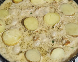 Foto del paso 9 de la receta: Filet de merluza a la crema con papas
