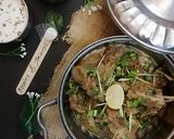 A picture of step 10 of Mutton white karahi.