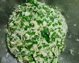 A picture of step 2 of Spinach Ricotta Damper.