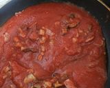 Foto del paso 3 de la receta: Espagueti prosciutto, champiñones y jamón york