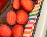 Foto del paso 8 de la receta: Pionono de manzana con top de chocolate y fresones de temporada