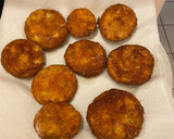 A picture of step 4 of Eggplant Parmesan.