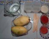 Foto del paso 1 de la receta: Paletas de hielo de mango con chamoy
