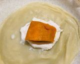 Foto langkah ke 4 dari resep Pancake Mangga kulit tipis dan lembut.