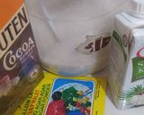 Foto langkah ke 1 dari resep Puding Cokelat Santan Simple.