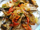 Ikan kembung sambal bawang