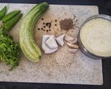 A picture of step 1 of Cucumber Tambuli.