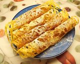 Ropogós pókháló palacsinta recept fázis 4 fotója