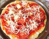Hình bước làm 4 của món Pourable pizza