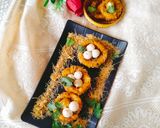 A picture of step 3 of BIRD NEST SNACK (paneer 😋 potato Birds Nest 🕊️ veg snacks).