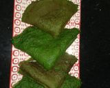 Foto del paso 4 de la receta: Crepes de espinaca rellenos de jamón y queso