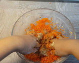 Foto del paso 3 de la receta: Bizcocho de zanahoría sin azúcar y con falsa azúcar glass