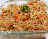 A picture of step 1 of Vermicelli Upma.Southindian breakfast.