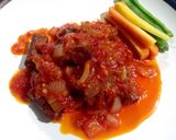 Foto langkah ke 6 dari resep Sosis Saus Pedas Manis.