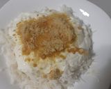 A picture of step 2 of Yogurt rice with cane sugar.