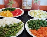 Foto del paso 2 de la receta Arroz blanco con verduras a mi manera