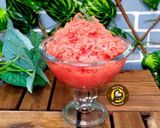 A picture of step 4 of Non Alcoholic Watermelon Coolers Watermelon Slush Watermelon Ice cream Three Varieties One Recipe.