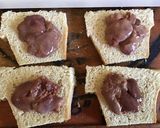 A picture of step 1 of California Farm Chicken Liver Dumpling Matzo Soup with Croutons.