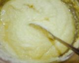 A picture of step 1 of Spinch layer moong daal sandwhich.