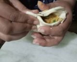 A picture of step 17 of Layered samosa.