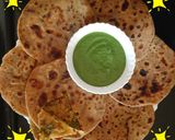 A picture of step 5 of Sattu Paratha.