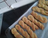 Φωτογραφία βήματος 2 της συνταγής Κουλουράκια νηστίσιμα με πορτοκάλι 🍊