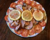 A picture of step 3 of California Farm Achiote Pork Steak.