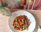 Foto langkah ke 6 dari resep Ikan Asin Laut Balado Pete.