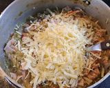 Foto del paso 2 de la receta: Tarta de jamón, queso y repollo