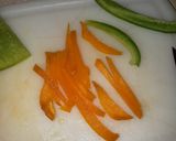 A picture of step 3 of Sausage & Peppers Sandwich!!.