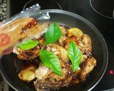 Foto del paso 9 de la receta: "Pollo al Japónjillo" con Mirin y hojas frescas de Limón