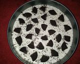 Foto langkah ke 6 dari resep No bake Oreo Cheesecake.