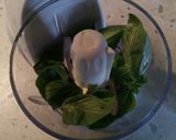 A picture of step 1 of Fettuccine with mushrooms, Basil and goat's cheese.