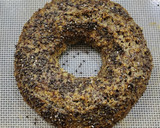 Foto del paso 5 de la receta: 🥯Bagels de lino, avena y yogur 🥯 sin levadura, sin amasado 🥯 Pocos ingredientes