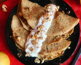 Foto del paso 4 de la receta: Crepes de quinoa con manzana y canela