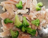 A picture of step 3 of My Chicken Stir fry with Noodles. 💜.