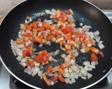 A picture of step 3 of PALAK NEER DOSA | SPINACH NEER DOSA WITH ONION TOMATO CHUTNEY.