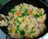 รูปขั้นตอนการทำที่ 3 ของ ข้าวผัดแหนม