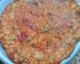 A picture of step 2 of Sattu Pancake (Using Sattu Premix).