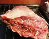 Foto del paso 3 de la receta: Picaña rellena al horno