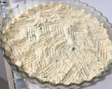 Foto del paso 2 de la receta: Tarta de acelga con “masa” de pollo triturado -Sin Harina‼️