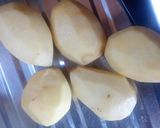 A picture of step 1 of Potato wedges.