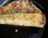 Foto langkah ke 3 dari resep Telur dadar gulung.