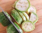 Hình bước làm 1 của món Cà Pháo Xanh Muối Xổi Mắm Tôm