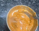 A picture of step 4 of Royal palak kaju masala.