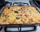 Foto del paso 10 de la receta: Tarta light de pollo, brócoli y champiñones!!! (SIN MASA)