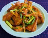 Hình bước làm 5 của món Chả lụa rim nước mắm