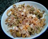 Foto del paso 1 de la receta: Ensalada de Pasta de Flores