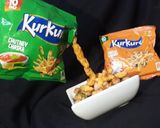 A picture of step 1 of Kurkure Chat #nofire.