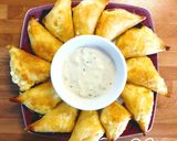 Foto del paso 8 de la receta 20.🥟Empanadillas griegas de queso (Tiropitas)🧀